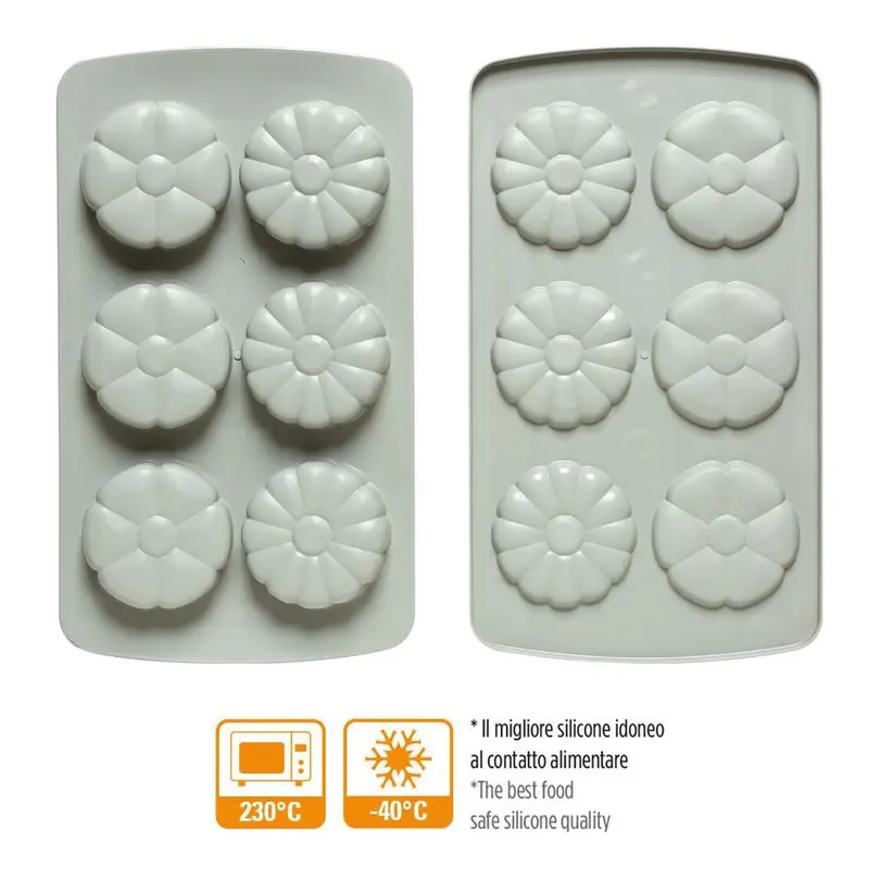 Silikonform Decor Flex Blumen