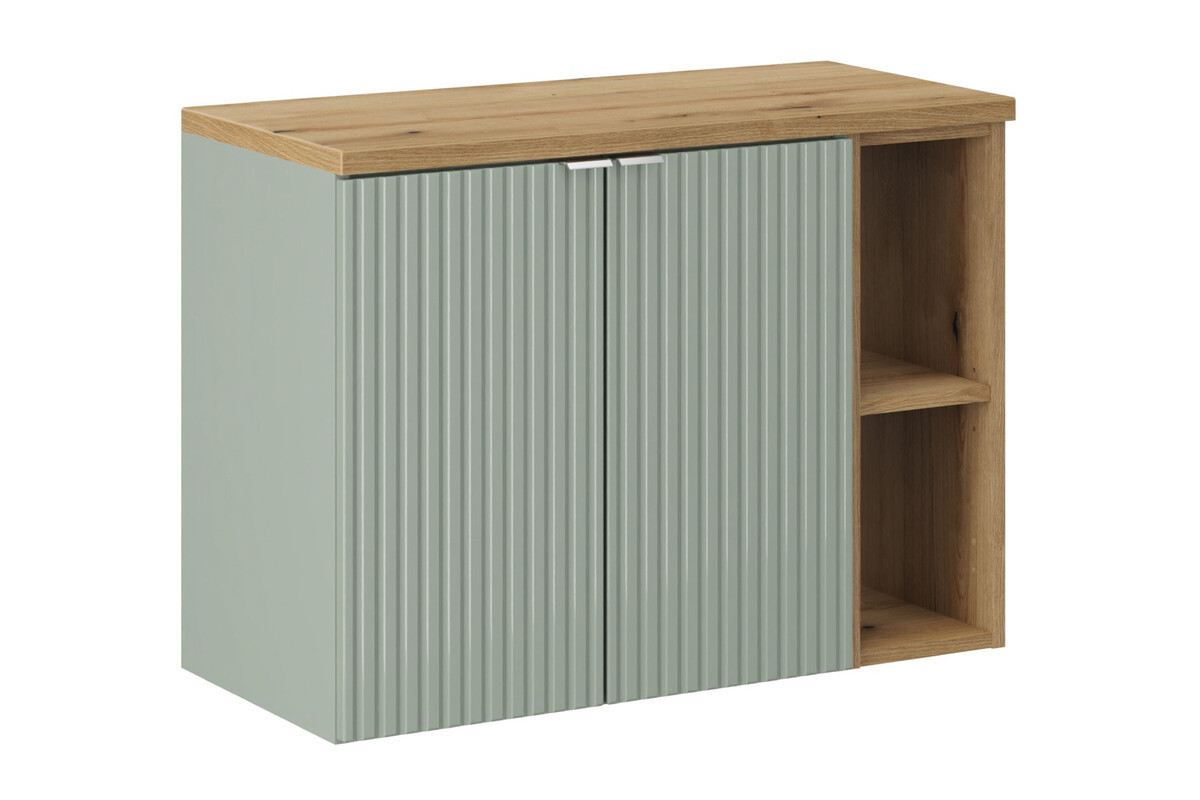 Szafka pod Umywalkę Line Reed Green 80cm z Blatem