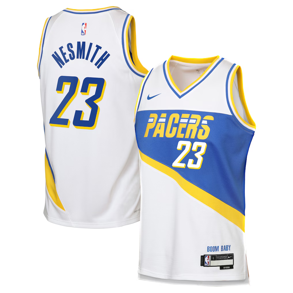 Aaron Nesmith Indiana Pacers Nike 2025/26 City Edition Swingman Jersey - White