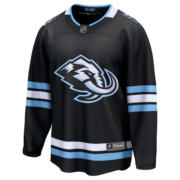 Utah Mammoth  Home Breakaway Jersey - Black