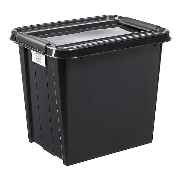 Caisse avec couvercle en Plastique Recyclé 53 litres
