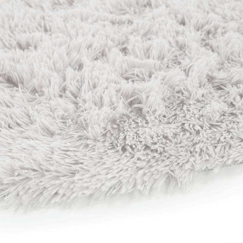 NEO - Tapis lavable à base fine et souple extra doux blanc diam.70