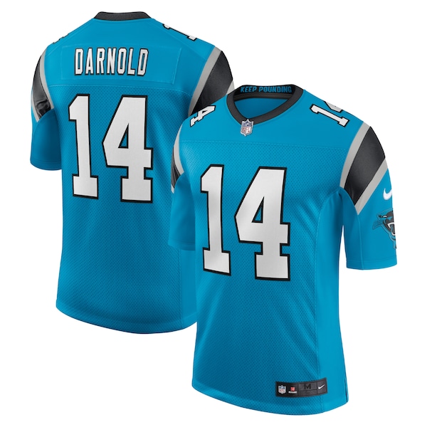 Sam Darnold Carolina Panthers Nike Vapor Limited Jersey - Blue/Black/White