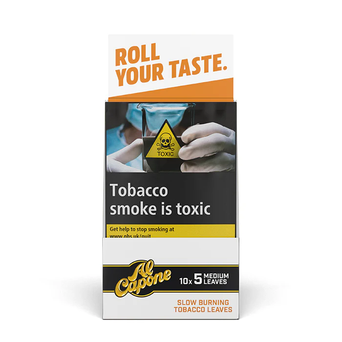 Al Capone Glow Tobacco Leaf Box of 10