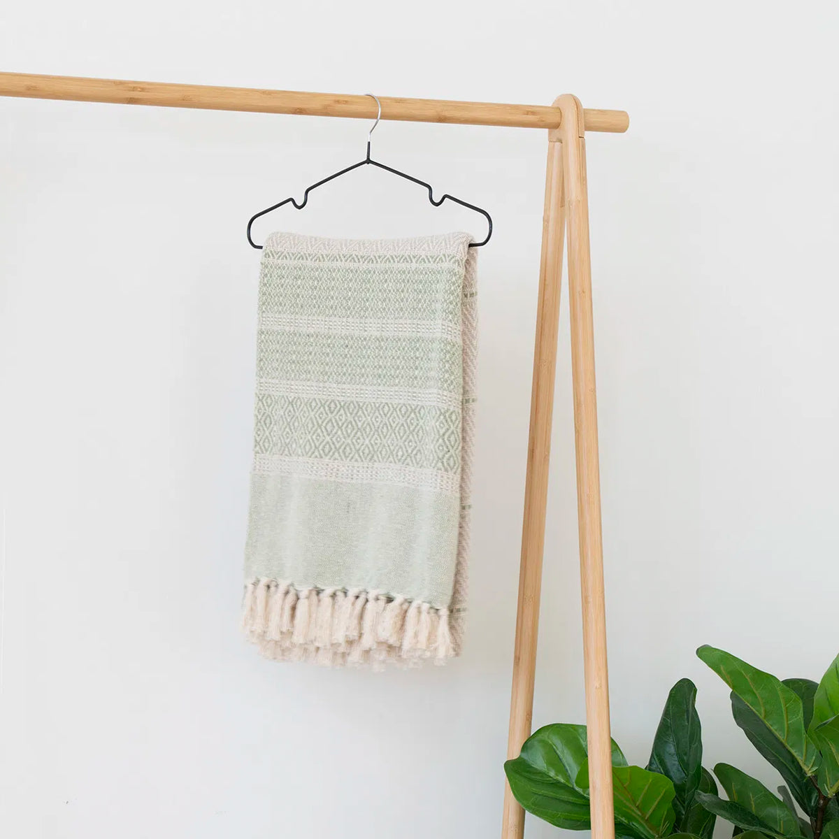 Artichok Melissa Katoenen Plaid - Groen Beige