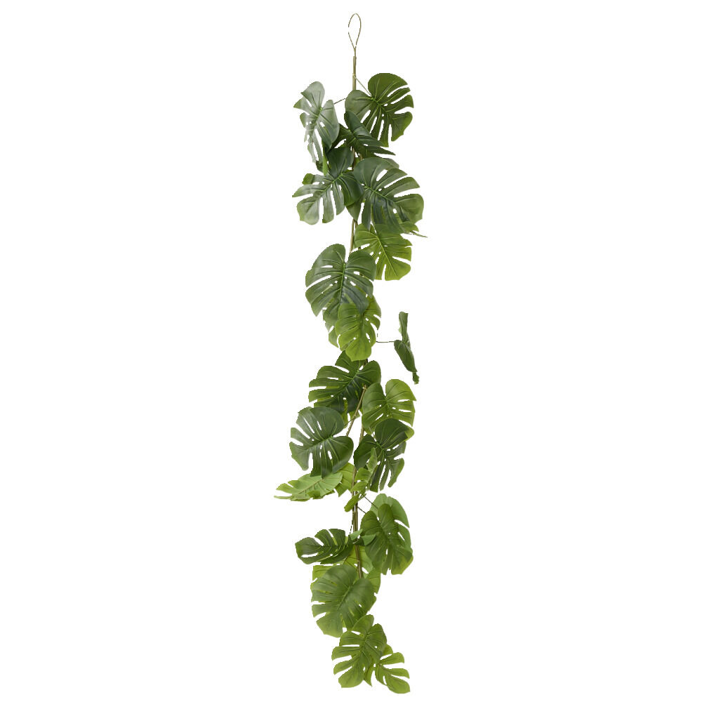 Guirlande de feuille de vigne verte artificielle L180cm