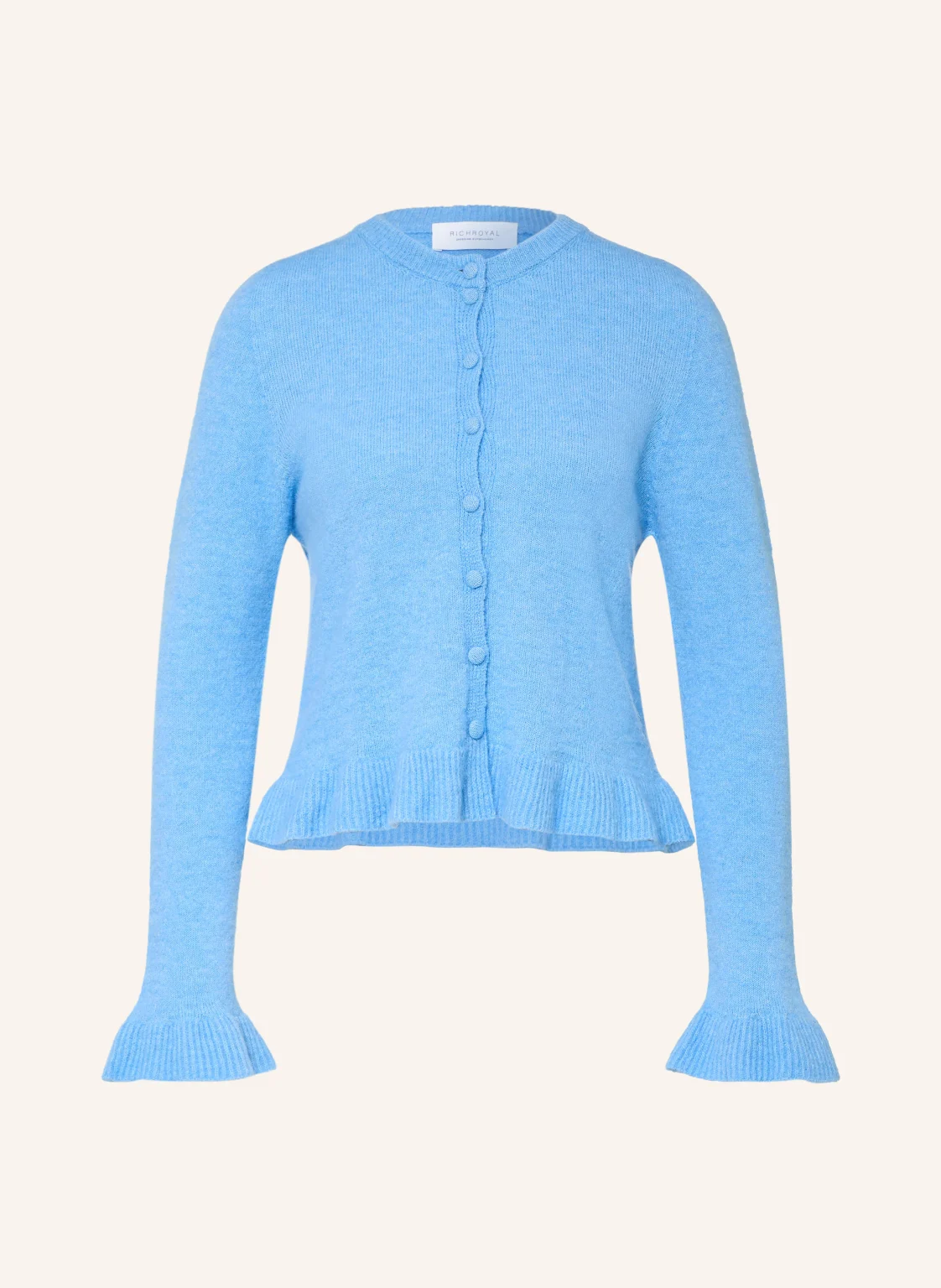 Rich & Royal Strickjacke mit Volants
