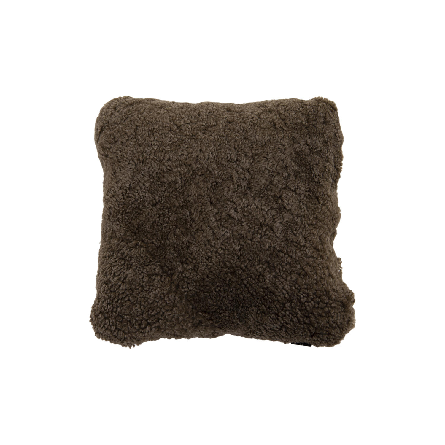 Newzealandsk lammeskindspude, taupe