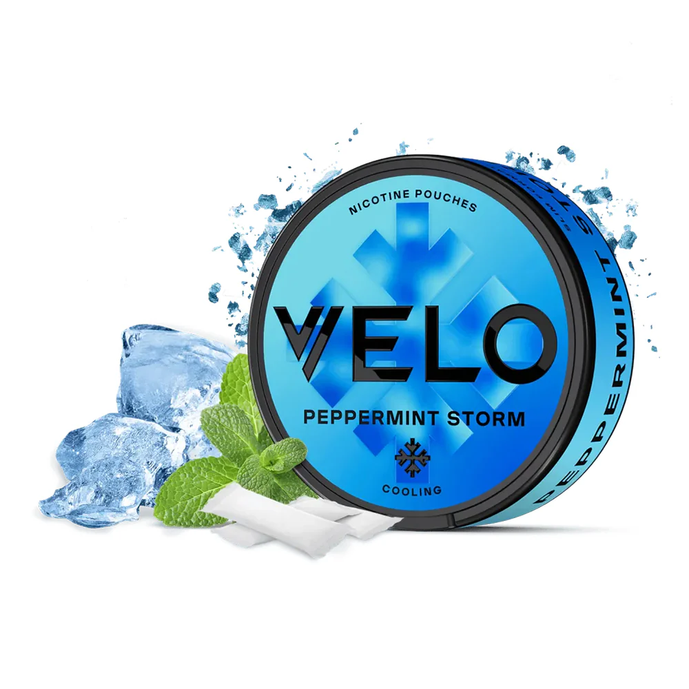 VELO Peppermint Storm - 20 Nicotine Pouches - 11 mg