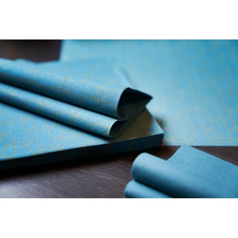 Serviette Golden Deco