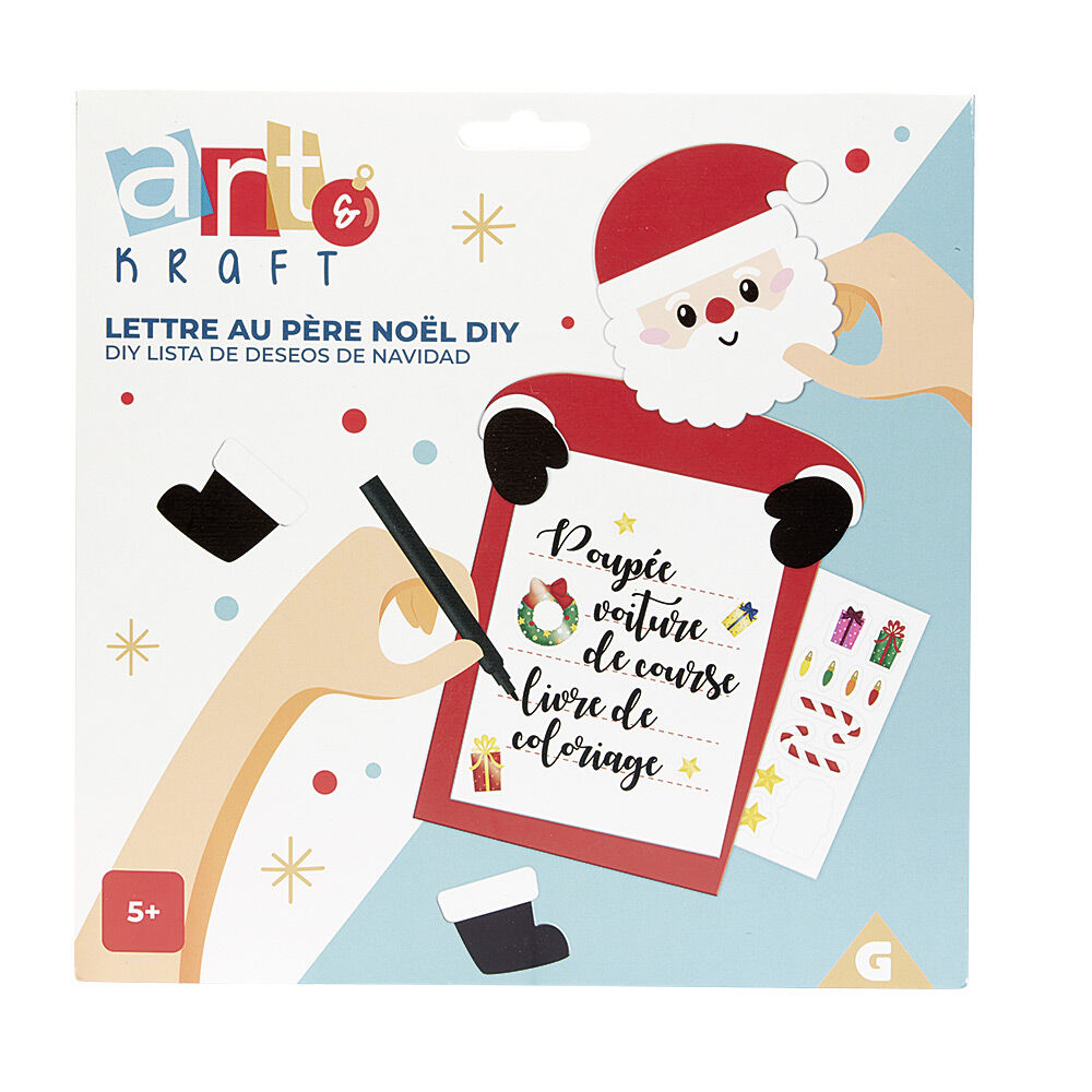 Lettre au Père No&euml;l DIY