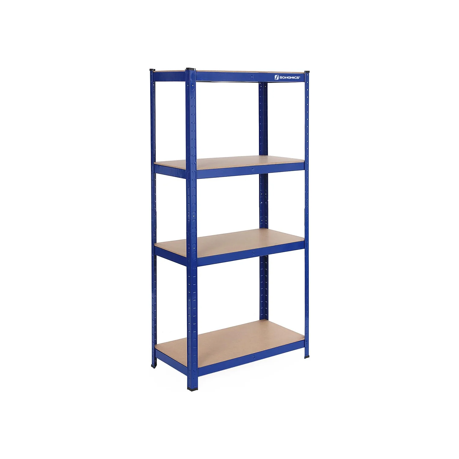 Étagère 160 x 80 x 40 cm bleu