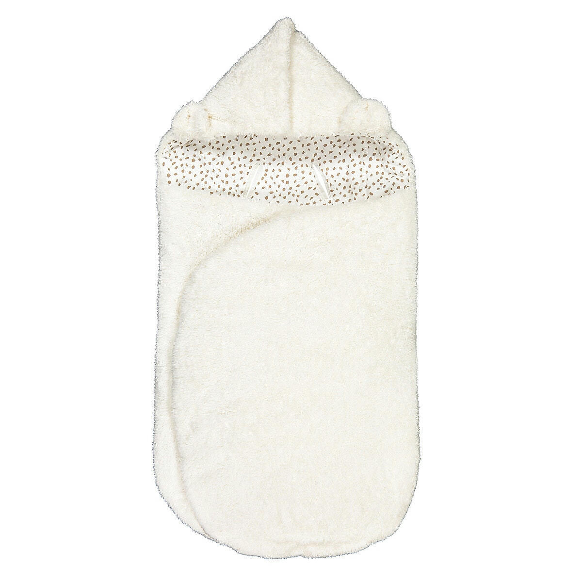 Nid d'ange en maille peluche