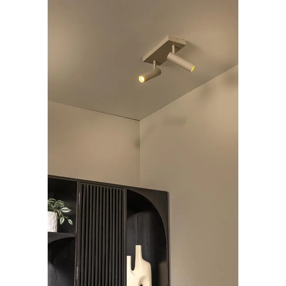 Lucide GRADO Plafondspot - Taupe