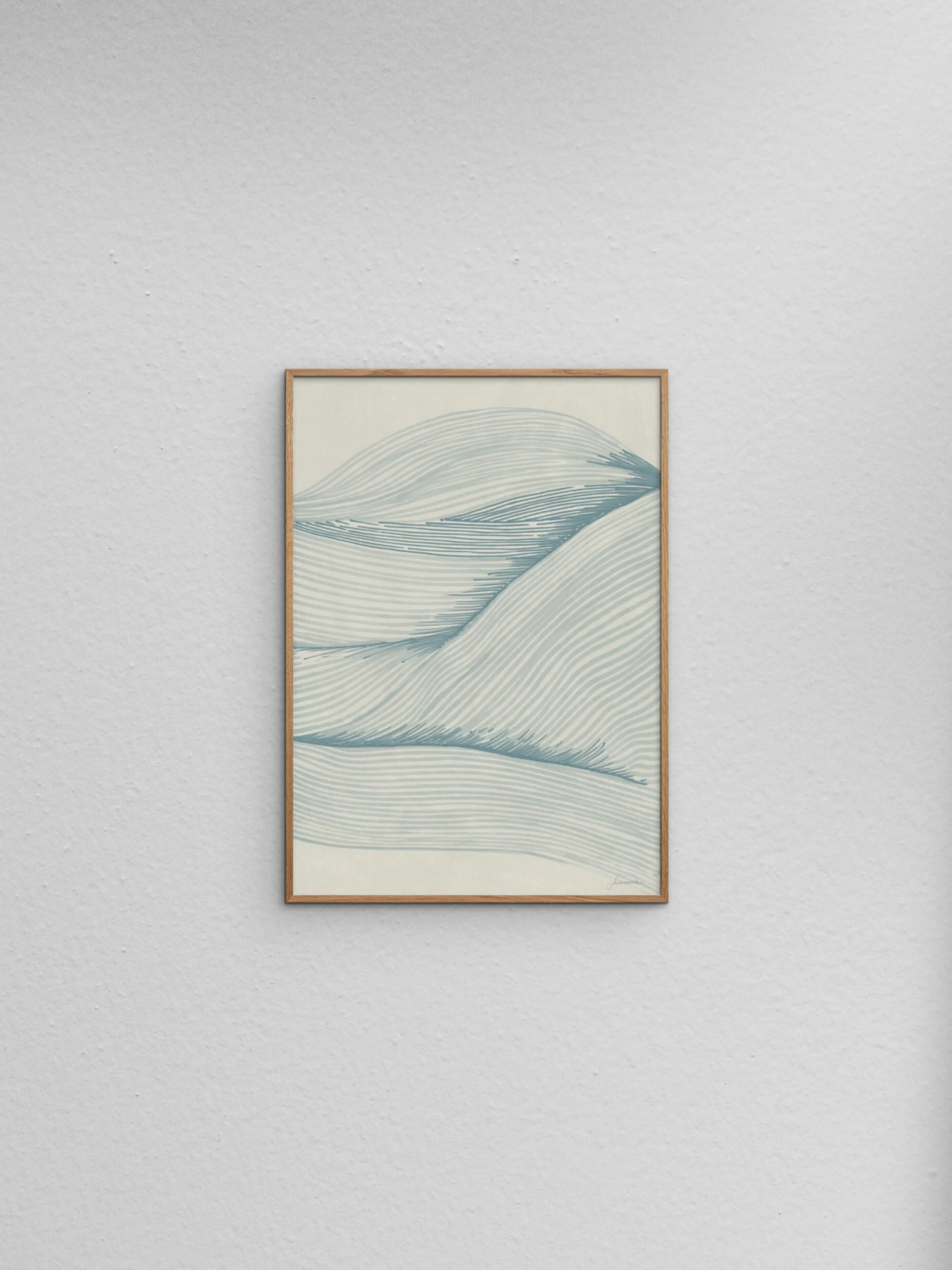 Poster Ocean in Lines 02