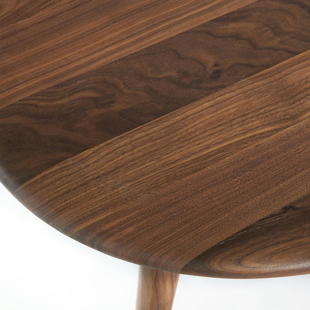 Table basse noyer massif, Théoleine, grand modèle