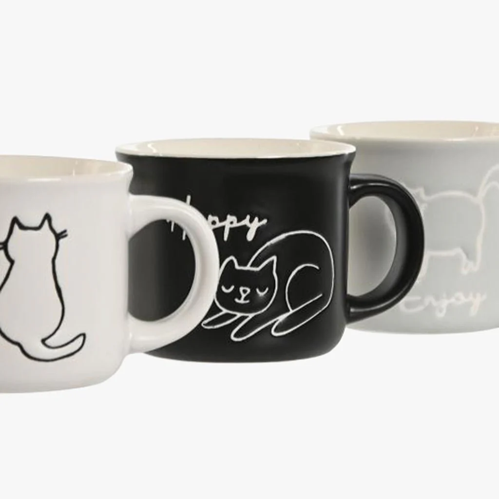 Caneca 70ml MINIMAL CATS