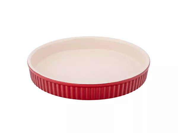 Naczynie ceramiczne do tarty 24 cm Altom Design - Red Chilli 07.AK.1231