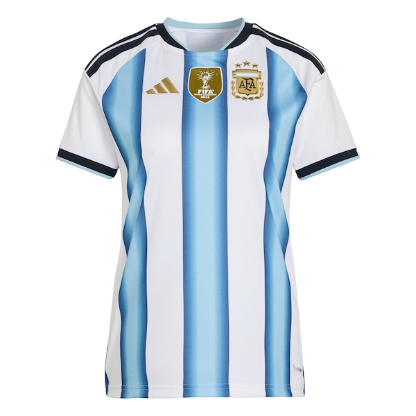 Argentina National Team adidas Women's FIFA x World Cup 2022 Winners Home Replica Jersey - White