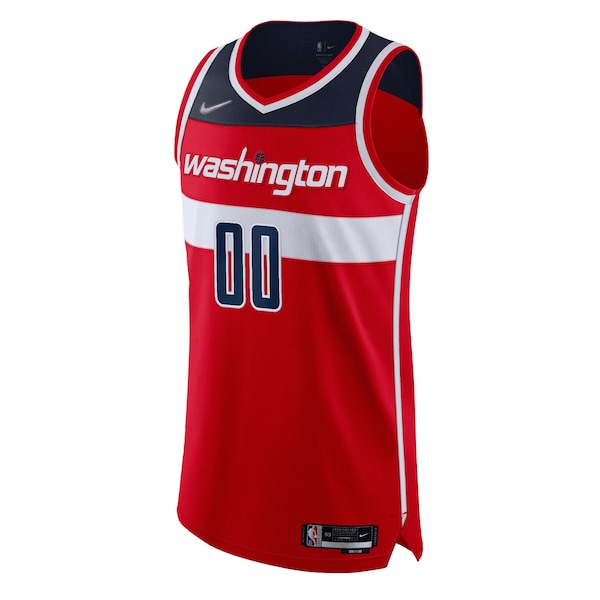 Washington Wizards Nike 2021/22 Diamond Authentic Custom Jersey - Icon Edition - Red