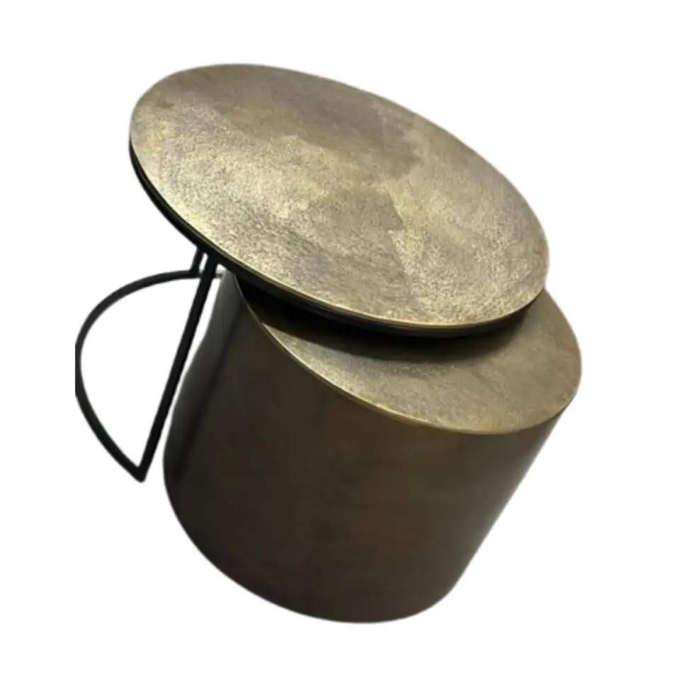 Starfurn - Salontafel Luna - Goud - 75x75x45 cm