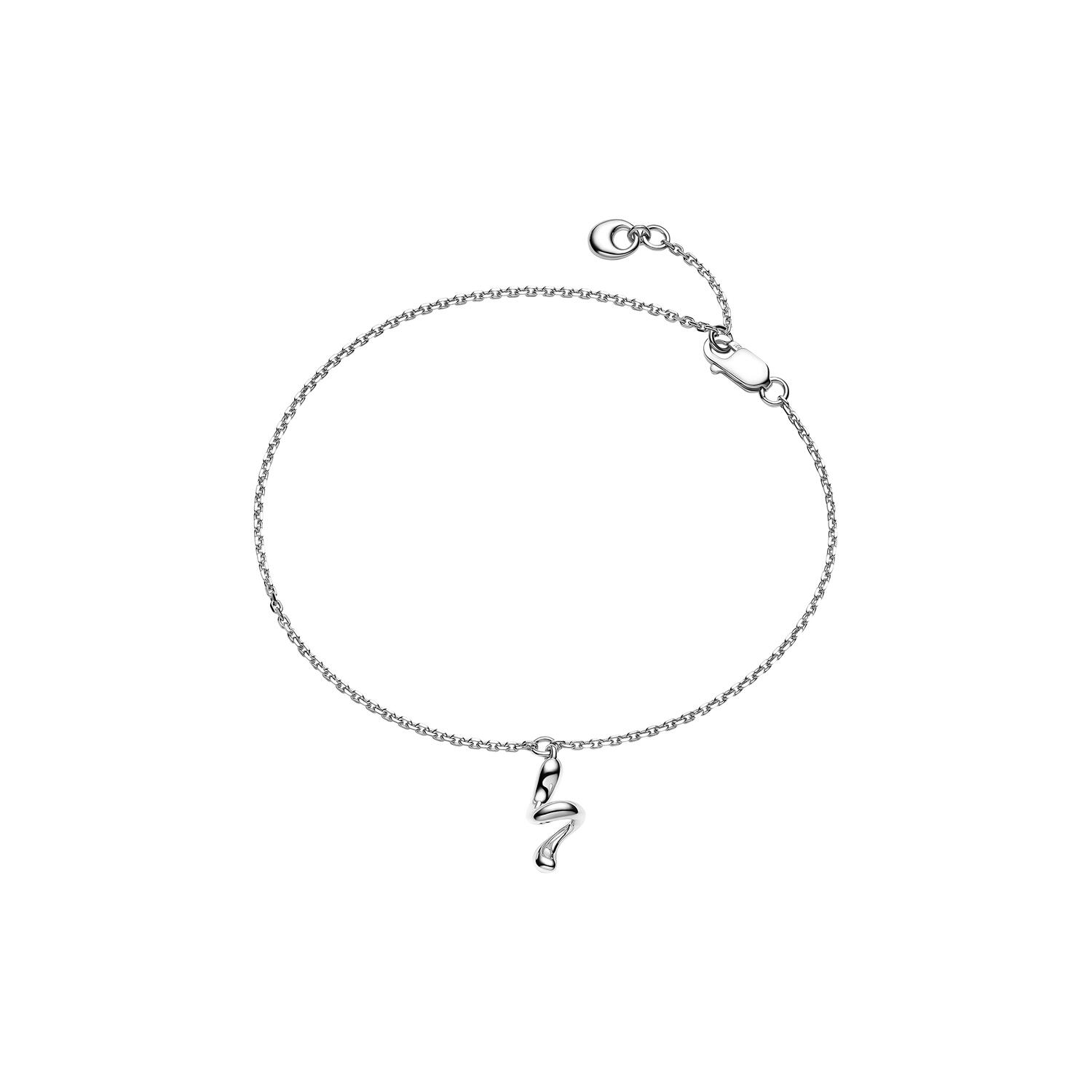 Coil Bracelet, silver