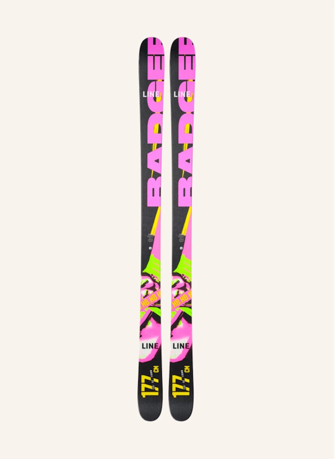 LINE Freestyleskiset LINE HONEY BADGER 2025