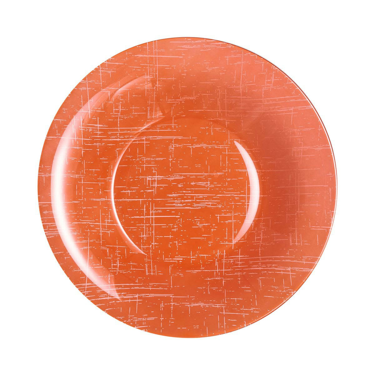 POPPY - Assiette creuse orange 21,5 cm