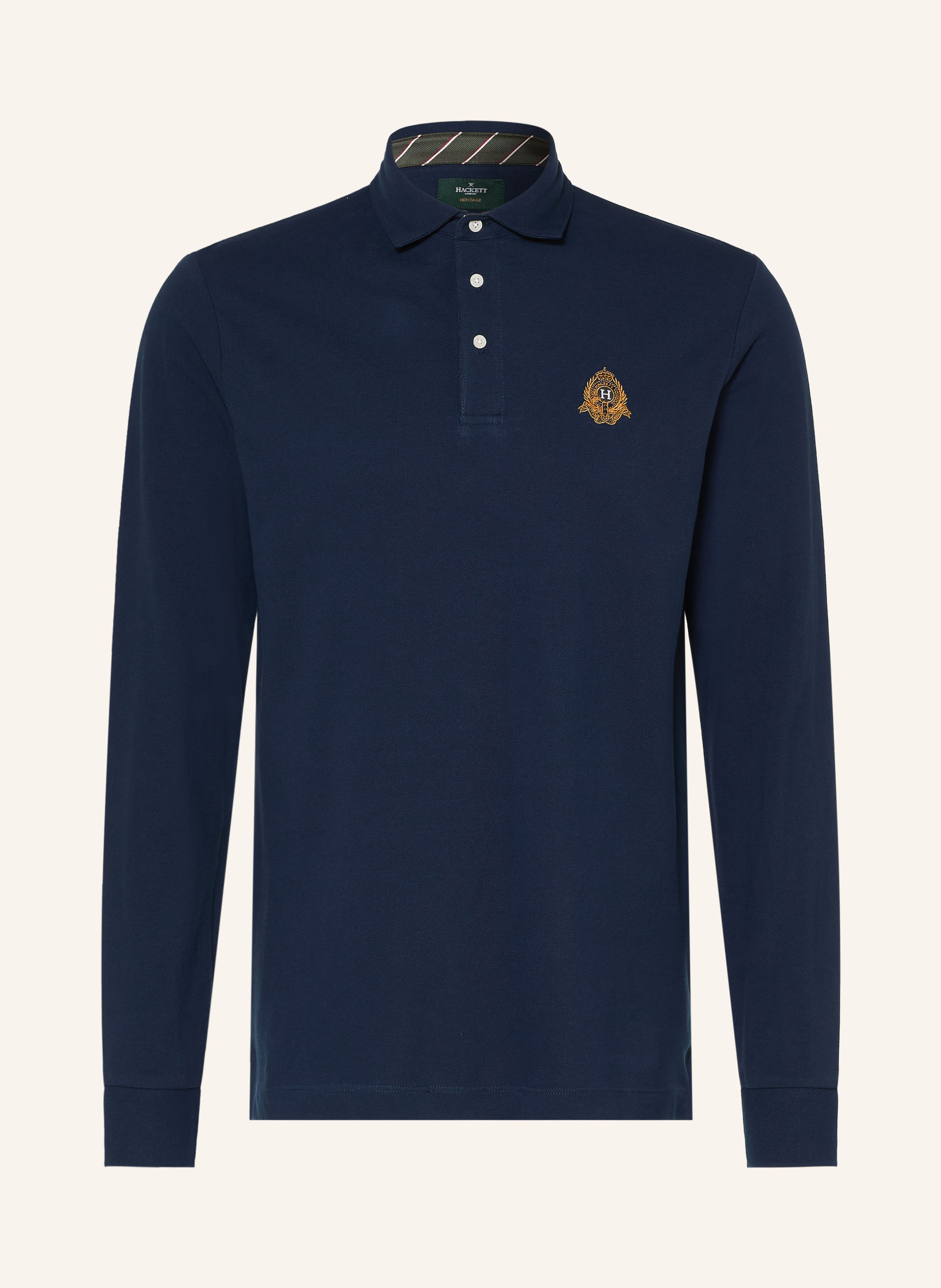 HACKETT LONDON Piqué-Poloshirt HERITAGE CREST