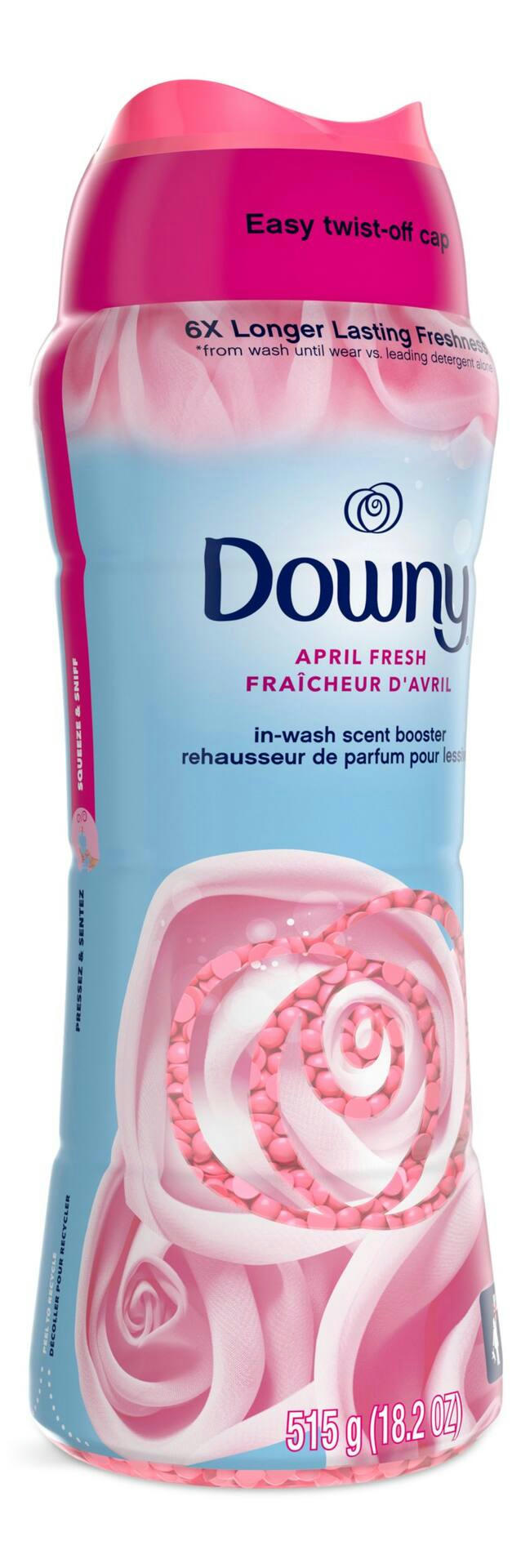 Downy Fresh Protect In-Wash Scent Booster Beads, April Fresh, 515 g