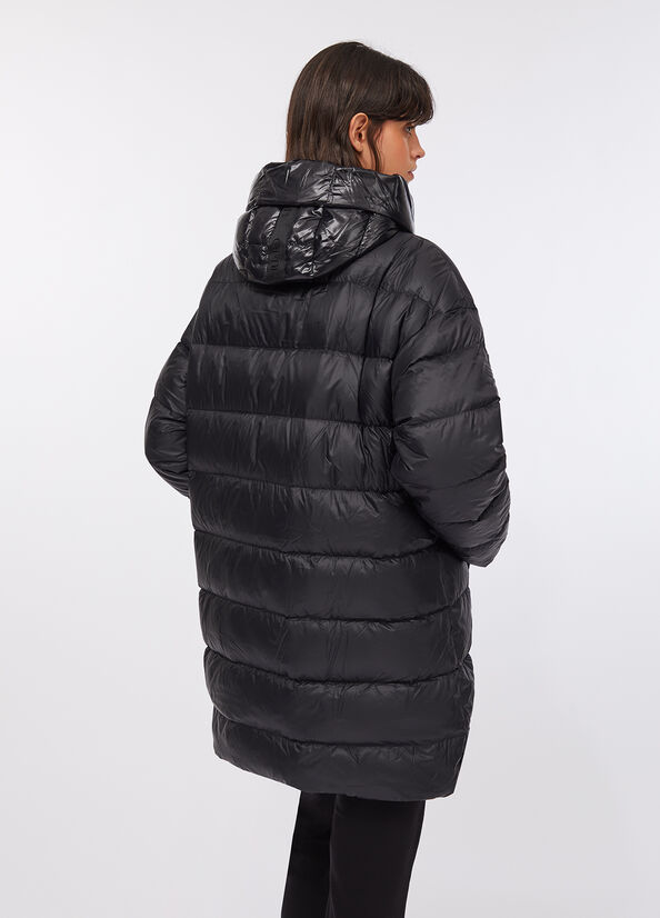 Cappotto in nylon trapuntato