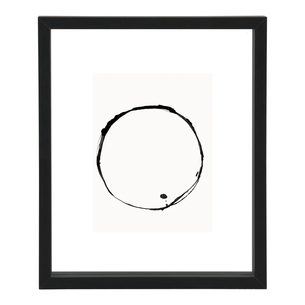 Urban Nature CulturePhoto frame Floating Aesthetic M, Black