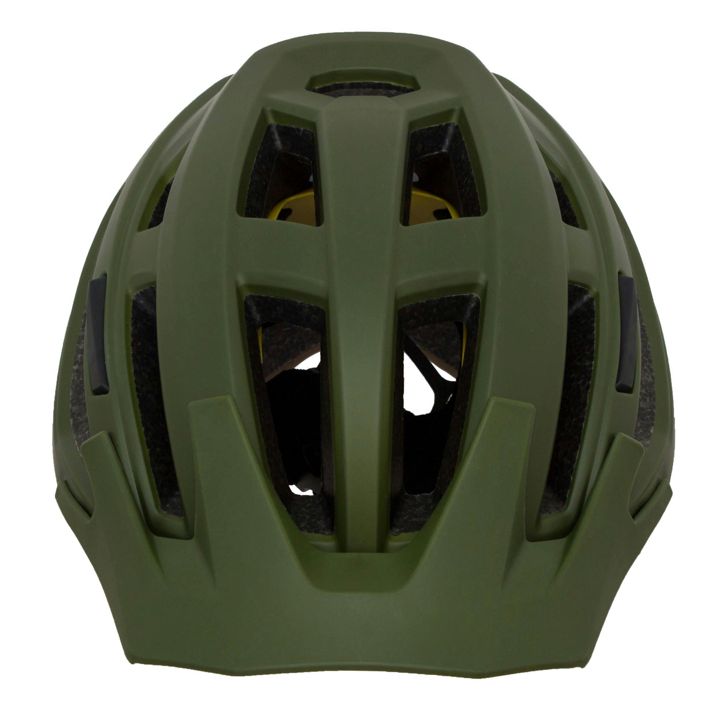 Raleigh Meridian MIPS Youth Mountain Bike Helmet, Green