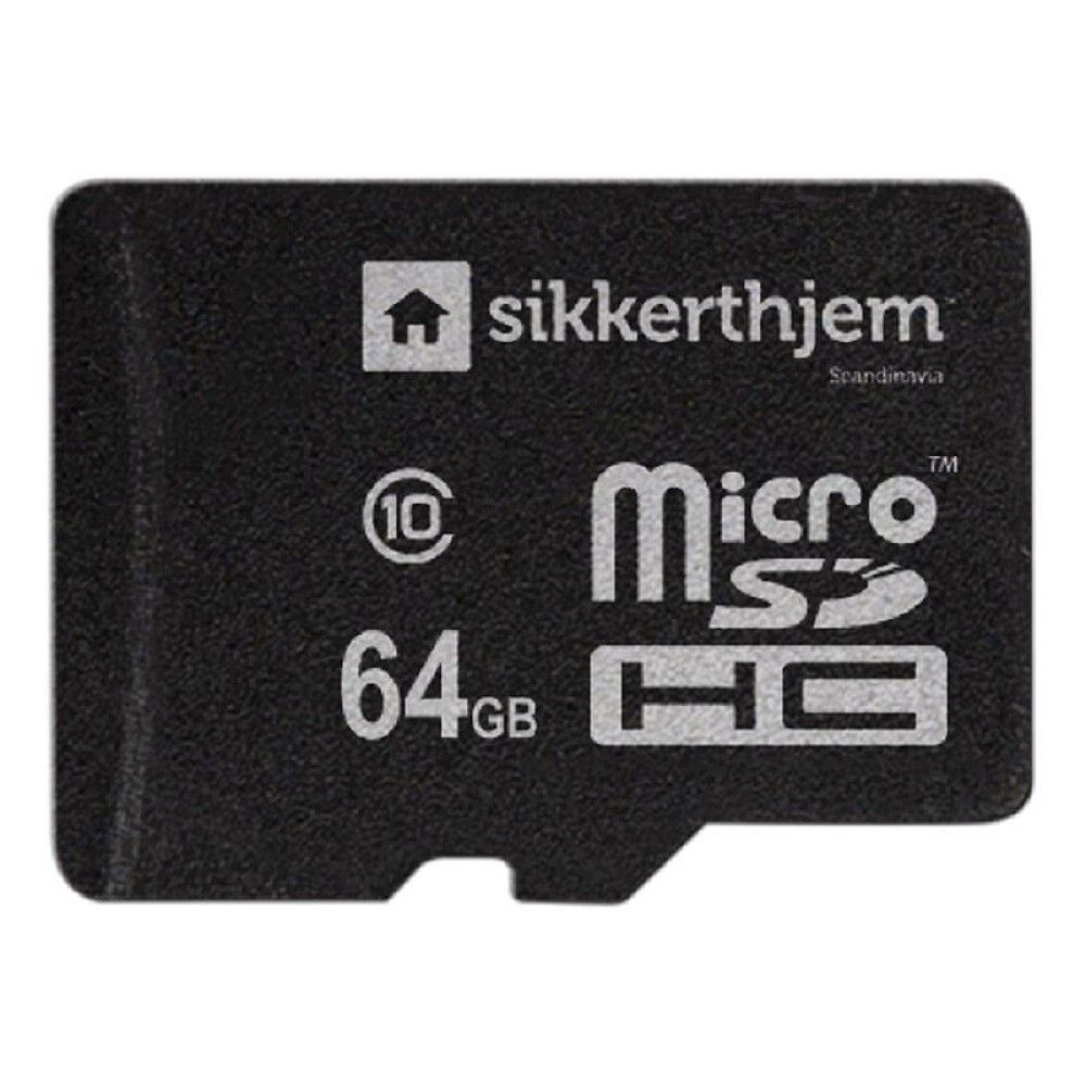 MINNEKORT SIKKERTHJEM MICROSD-KORT 64 GB
