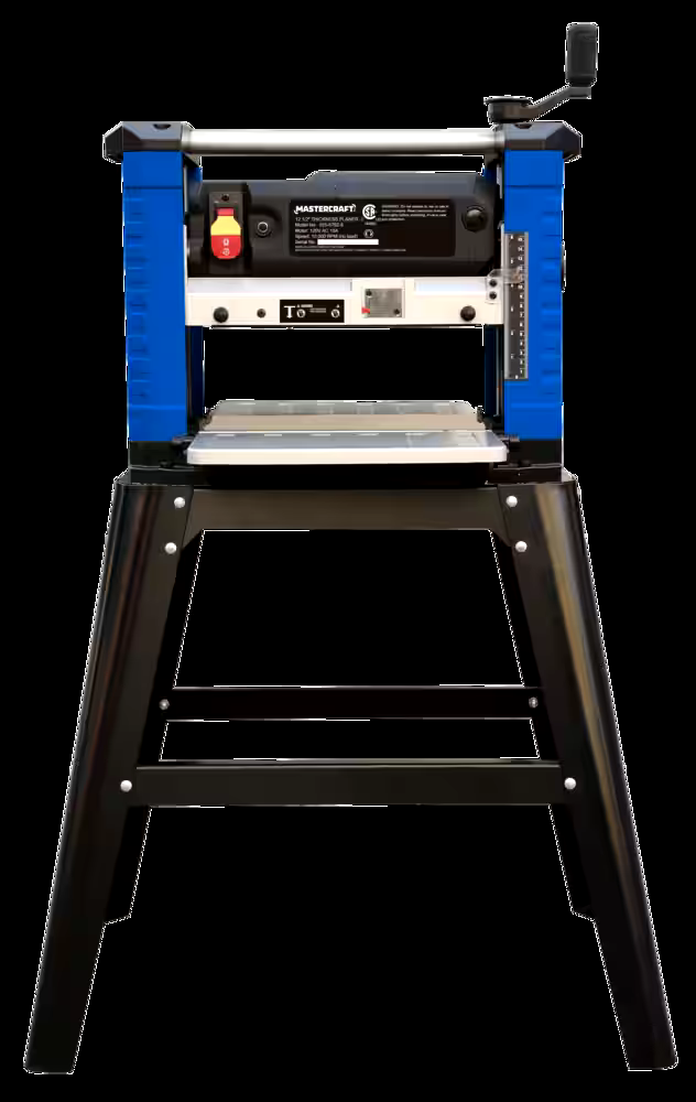 Mastercraft Planer with Stand, 12-in, 15 A