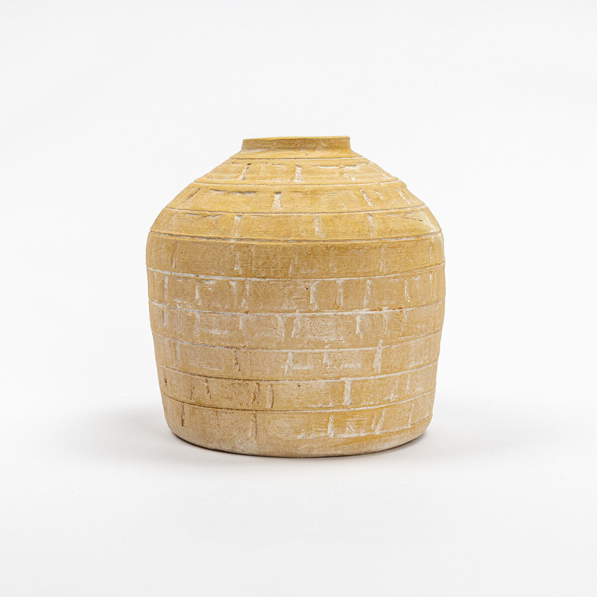 Pote WIND oriental amarelo 20cm