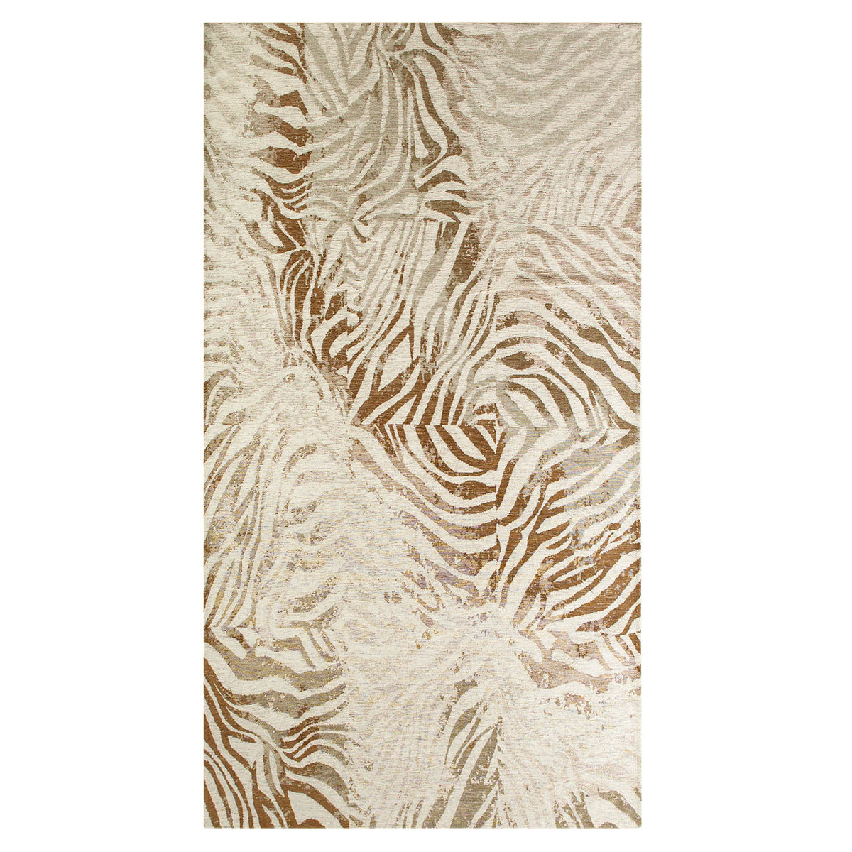Lola&Moi vloerkleed Savannah - bruin - 80x150cm