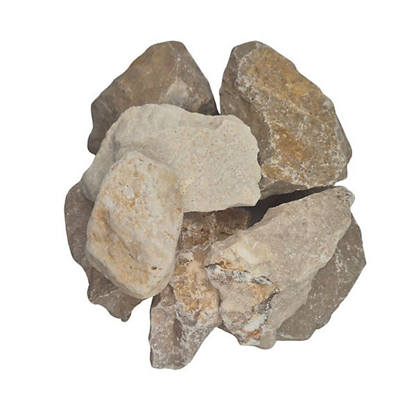 PACK 7 X BIG BAG de  /- 1,5T Pierre à Gabion Ocre Beige 70/120 mm - Livraison PREMIUM