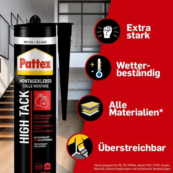 Montagekleber, weiß, 511 g