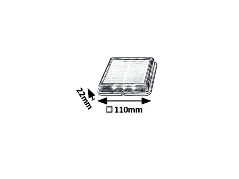 Lampa solarna ogrodowa LED 0,2W BILBAO 8104 Rabalux