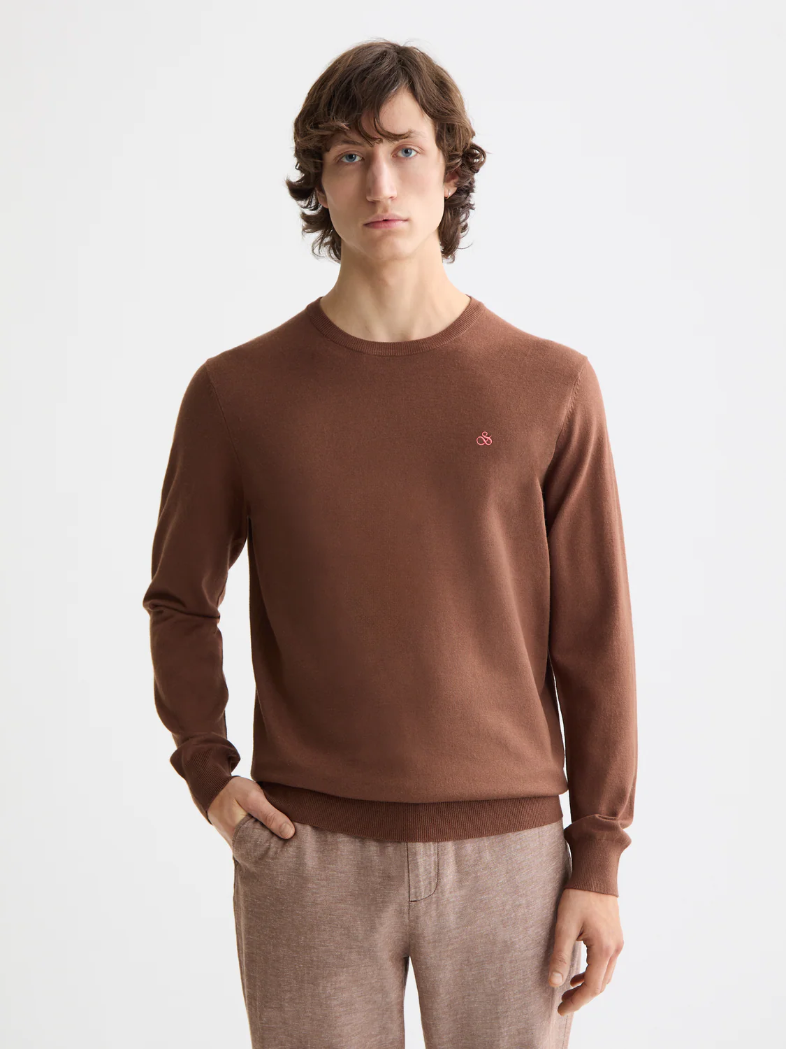Seasonal Core - Regular-Fit Ecovero Blend Crewneck
