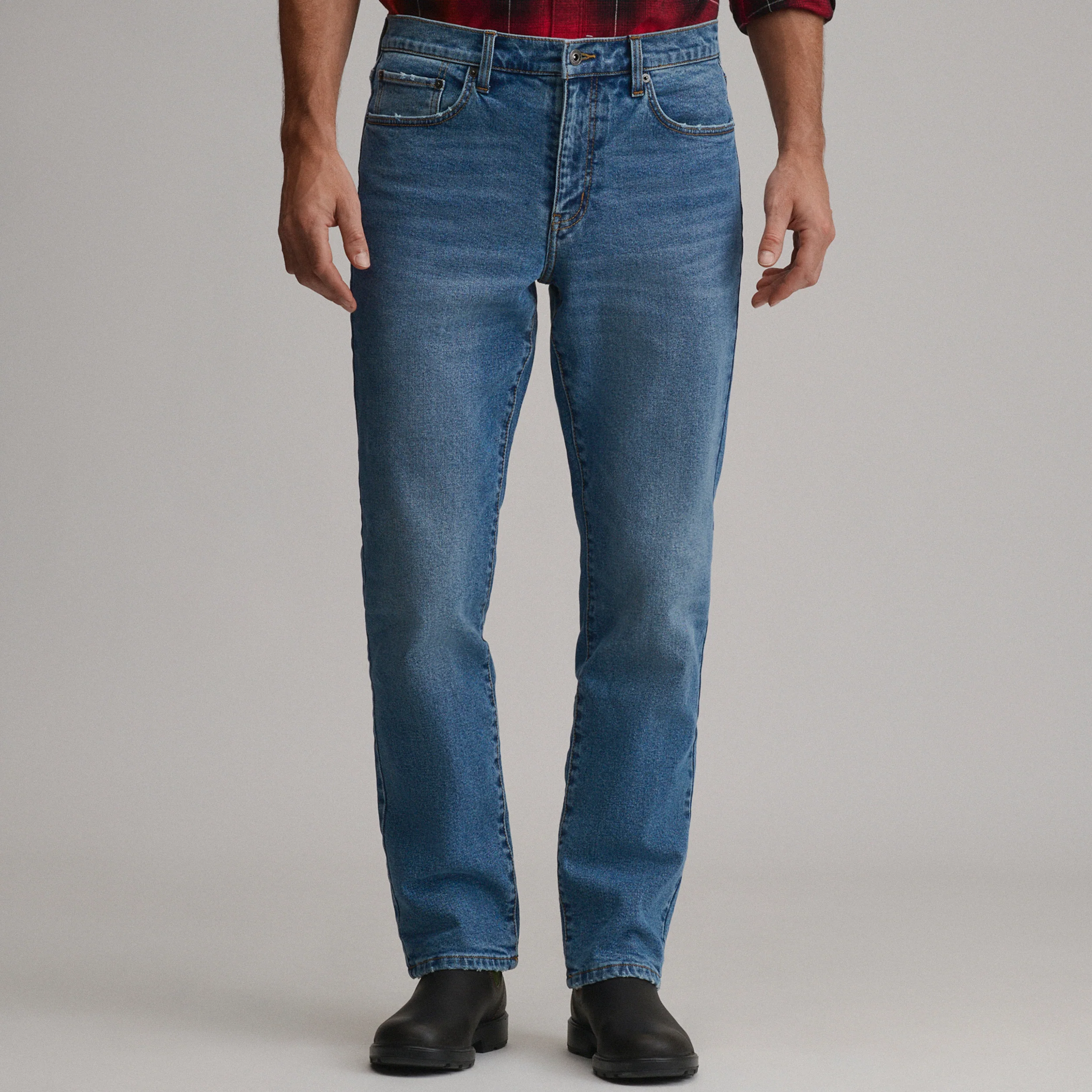 Men's Eddie's Flex Flannel Lined Jean