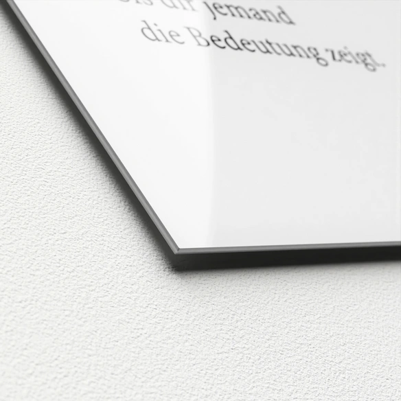 Glasbild »Liebe«, mehrfarbig, Digitaldruck