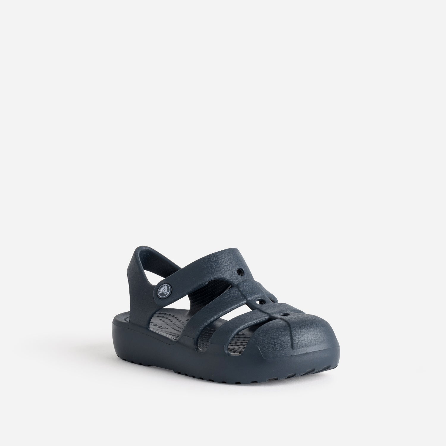 Sandale CROCS marine à scratchs