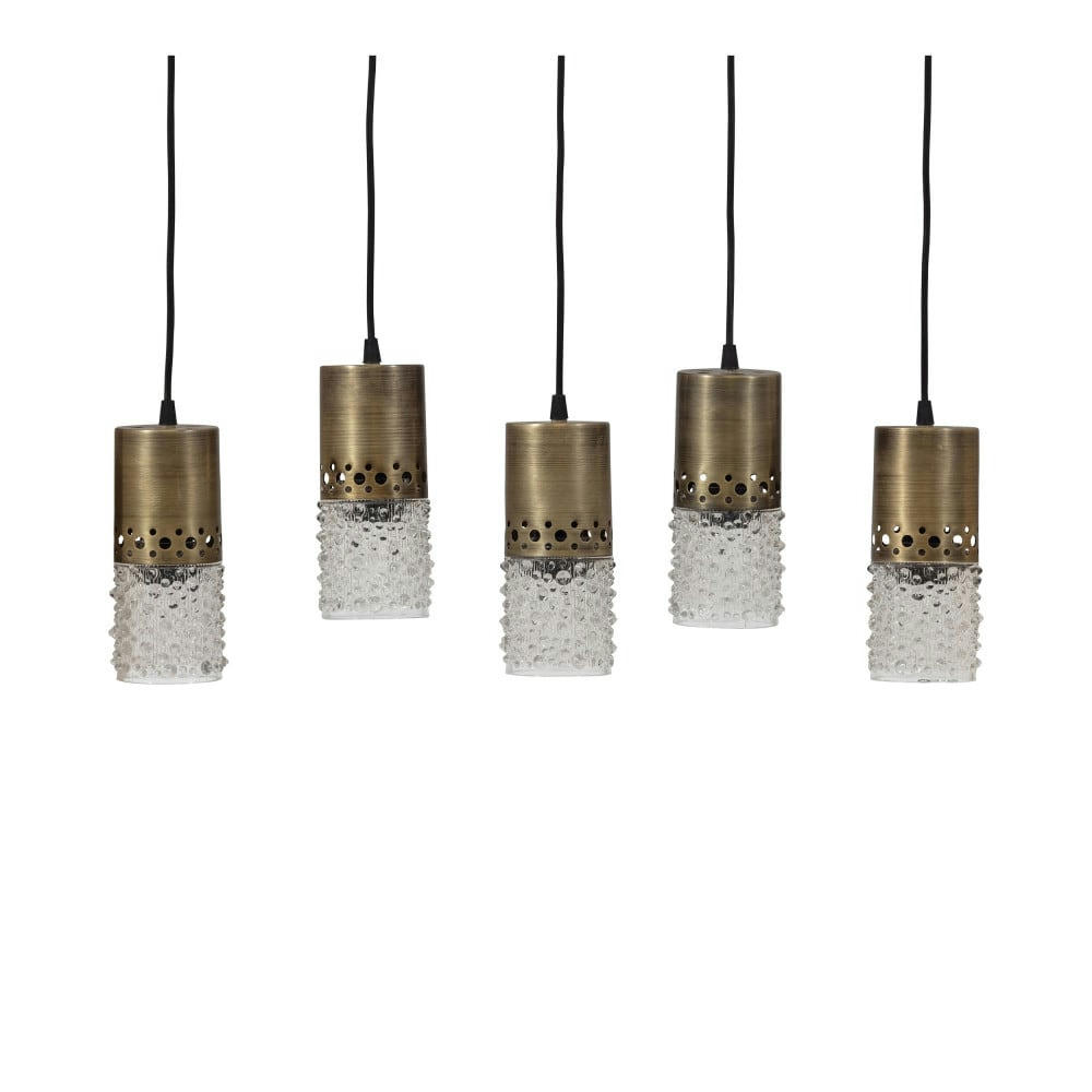 SPRINKLE - Suspension 5 spots en métal laiton