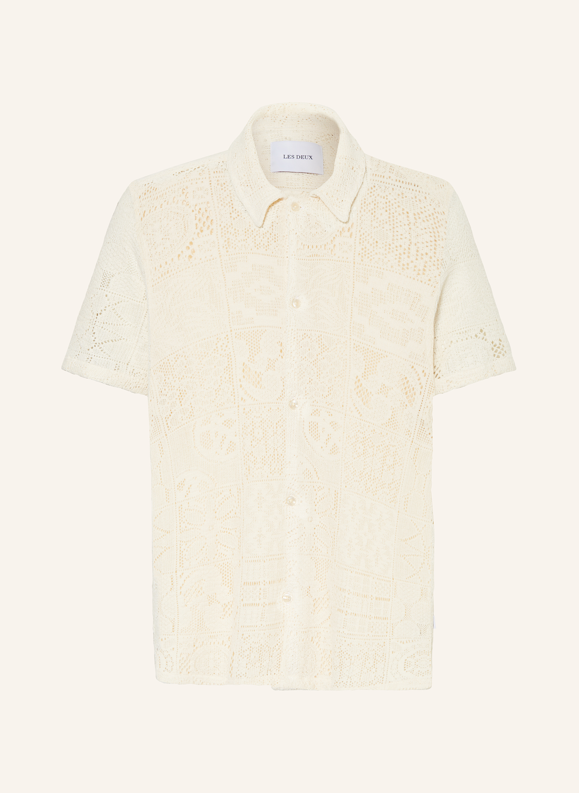 LES DEUX Kurzarm-Hemd HECTOR Regular Fit