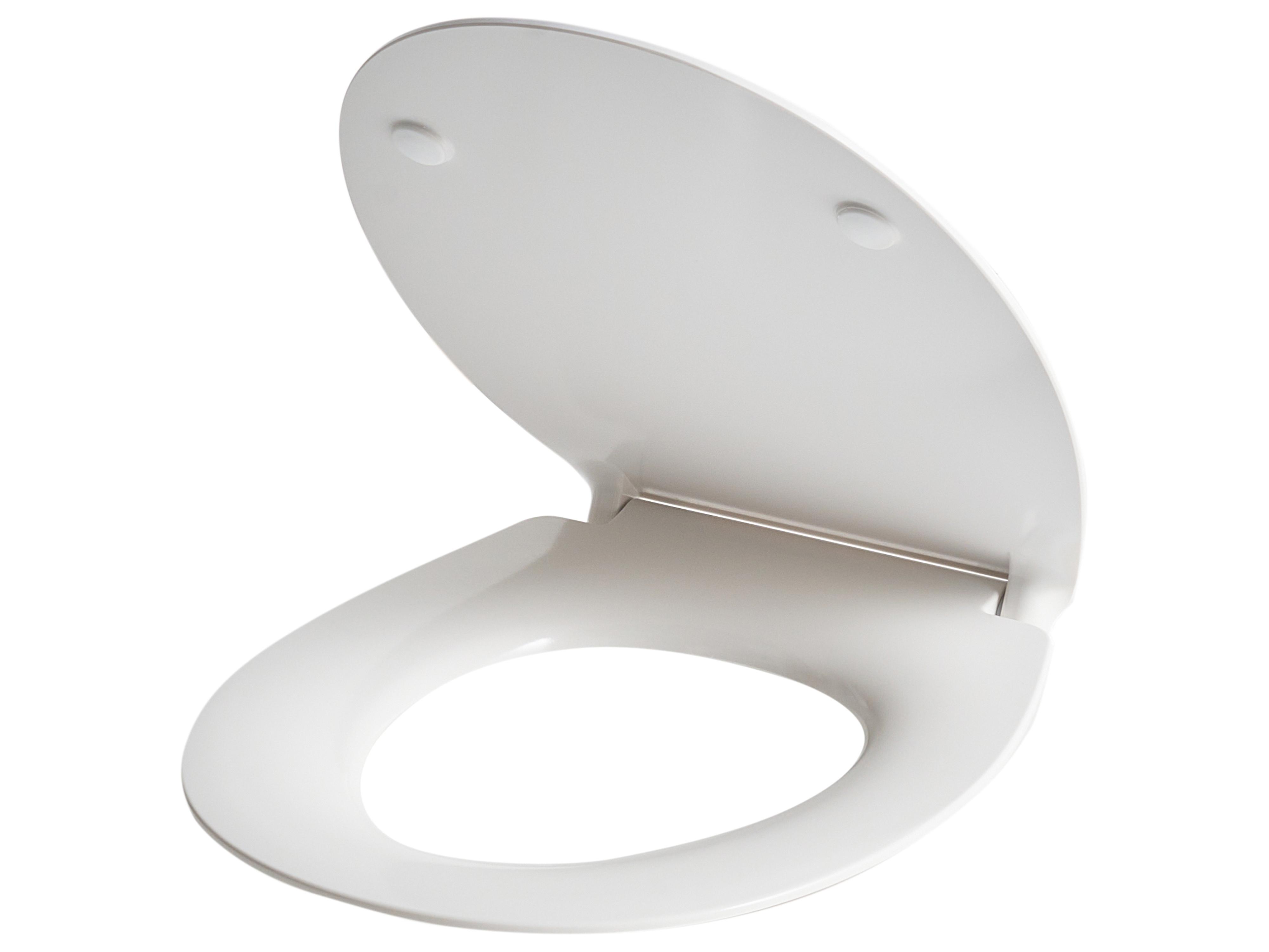 Toilet Seat PUTUMAYO Slim Soft Close Duroplast White