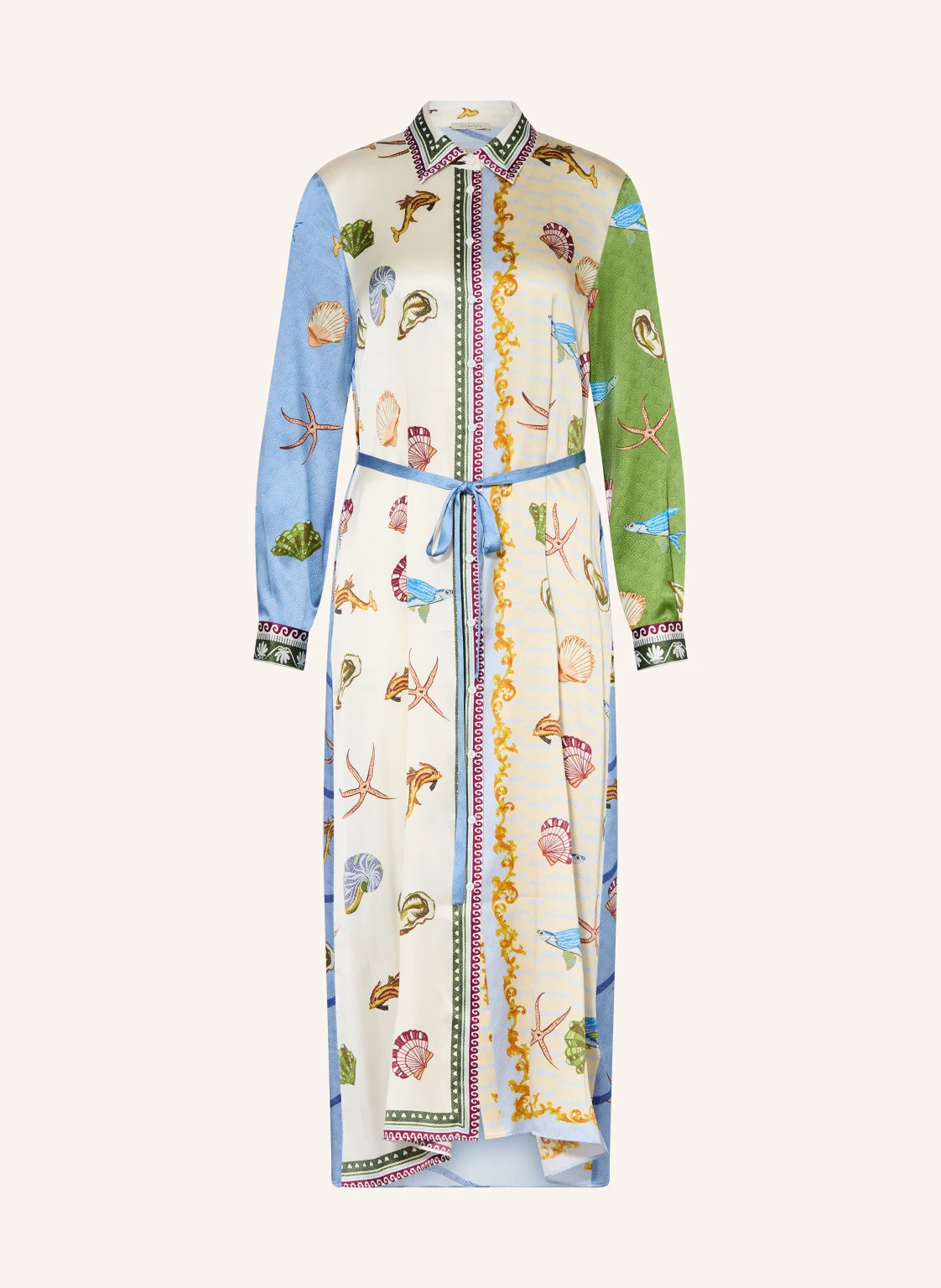 lilienfels Hemdblusenkleid aus Seide