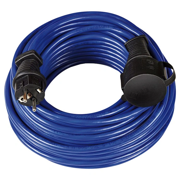 Verlängerungskabel, »BREMAXX«, 10 m, blau