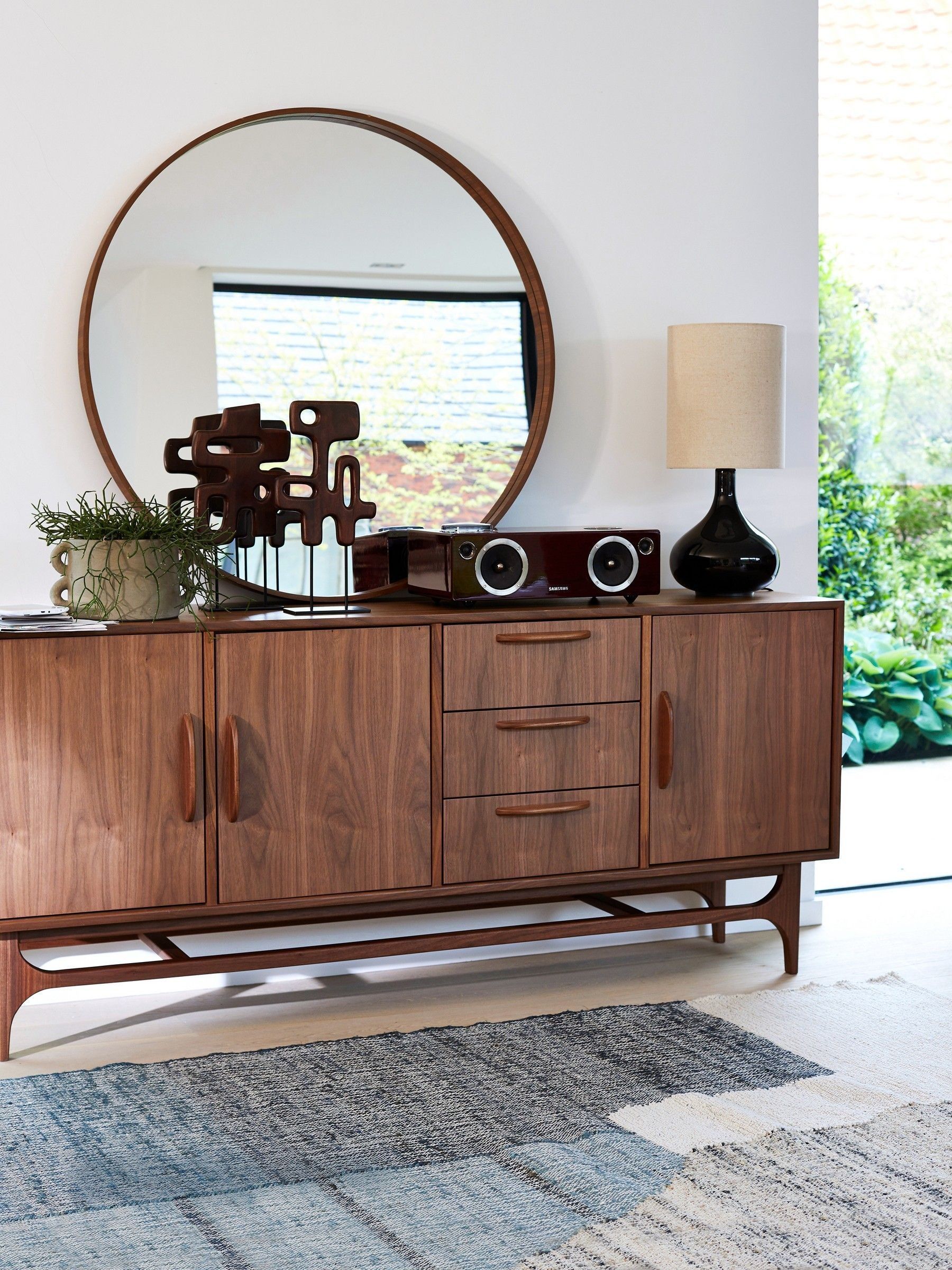 La Redoute Intérieurs Walnut Larsen Walnut Sideboard
